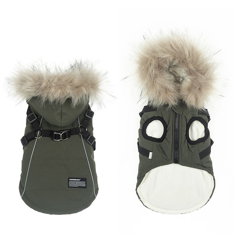 Teddy Bichon Pet Cotton Coat for Autumn and Winter