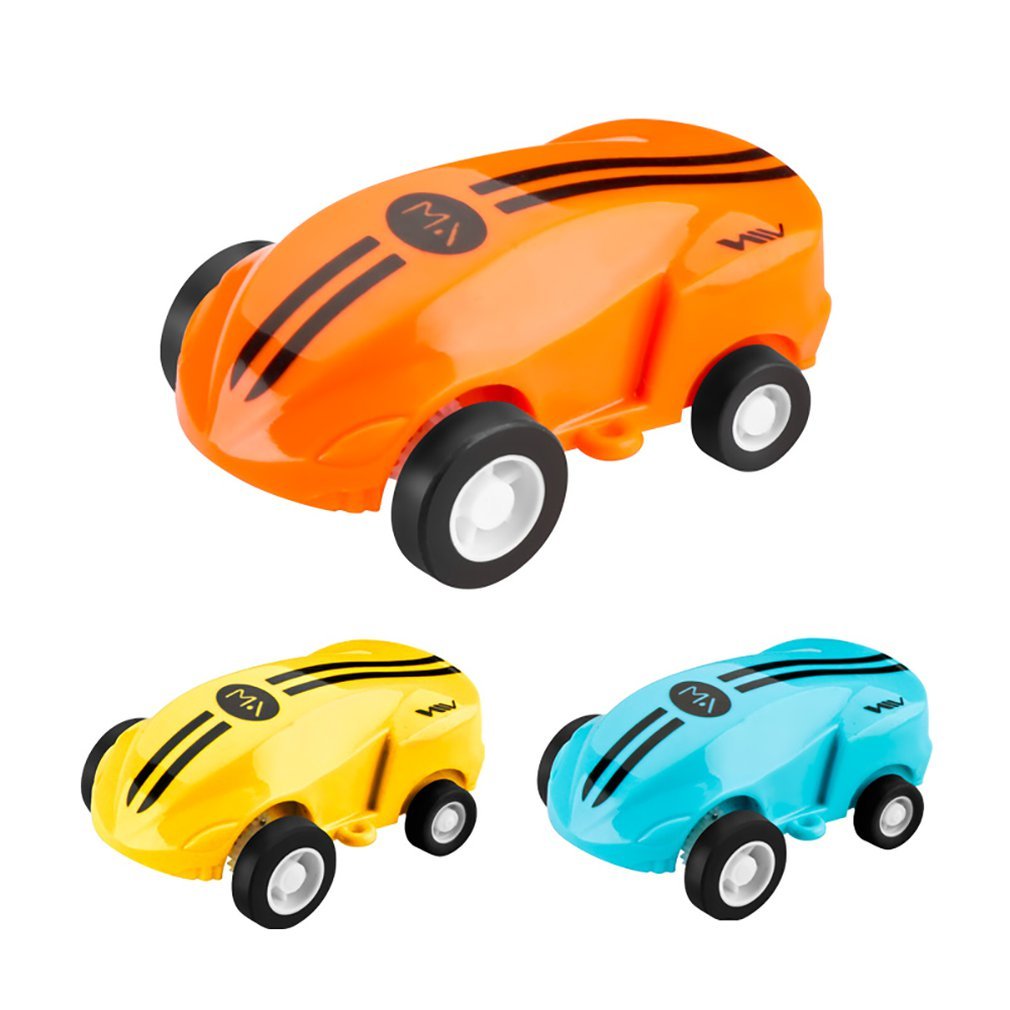 High-Speed Laser Car Mini Toy with 360° Stunt Rotation