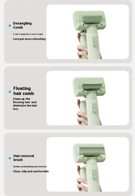 Multi Functional Electric Pet Cleaning And Shaving Tool
