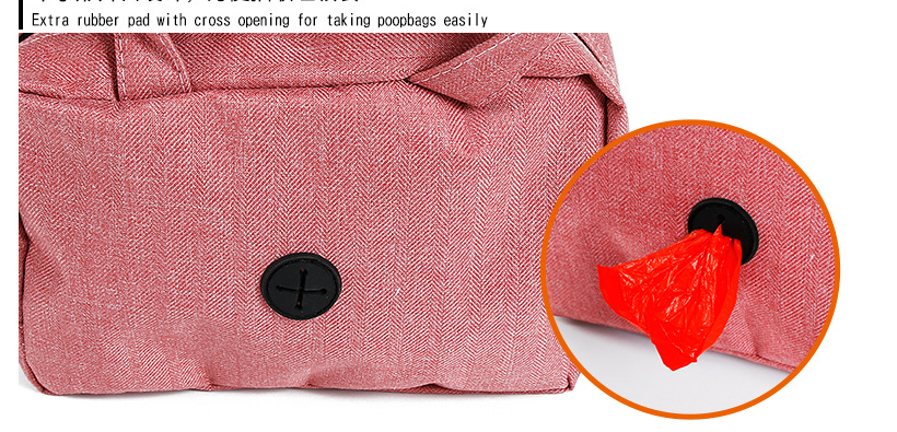 Fashionable Multi-Functional Dog Leash with Treat Bag