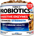 Probiotics for Dogs and Digestive Enzymes 170 Dog Probiotics Chews Pet Fiber
