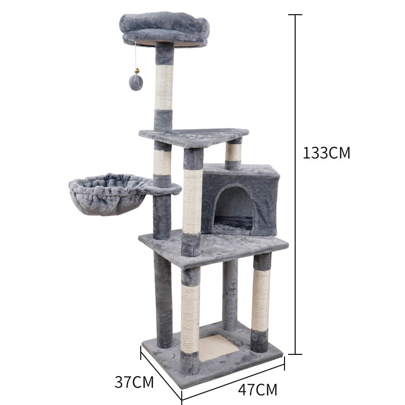 Modern Wooden Cat Tree