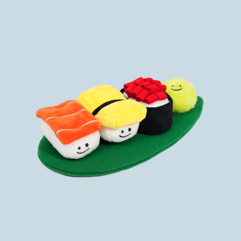 Korean Sushi Plush Toy for Dogs - Amazon Export