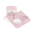 Automatic Pet Feeder with Double Bowls for Dogs and Cats