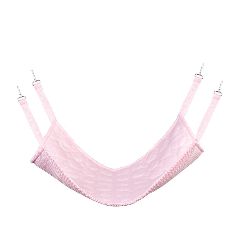 Double-sided Hanging Cat Hammock with Iron Cage Mat