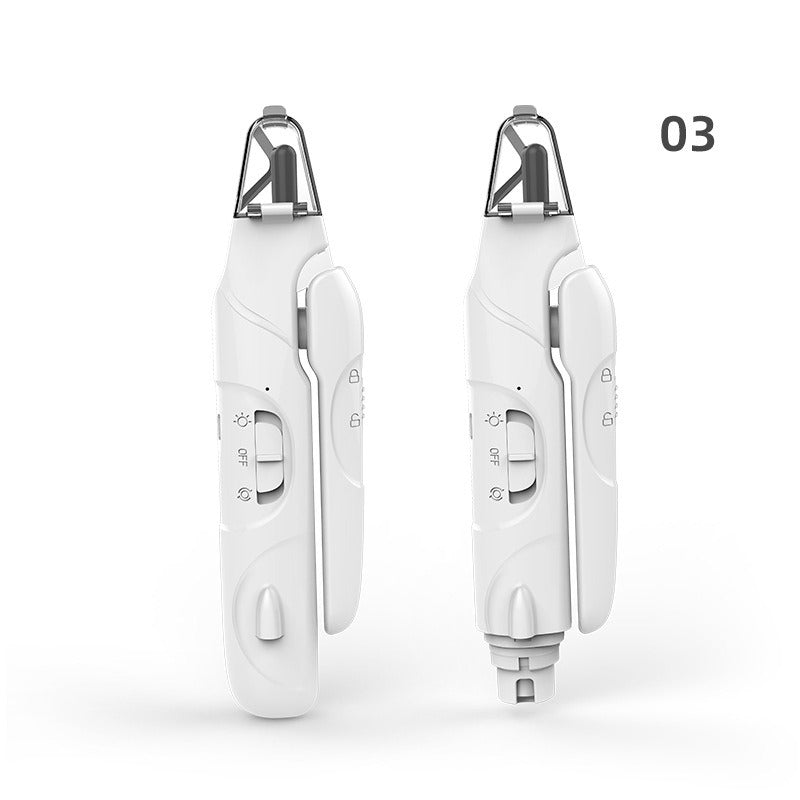 Pet Electric Nail Grinder 2-in-1 Rechargeable