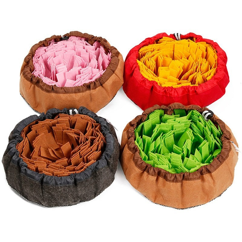 Anti-Choking Dog Food Sniffing Training Mat