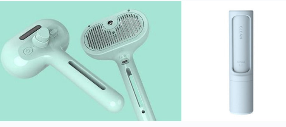 Self-Cleaning Mist Spray Pet Grooming Brush