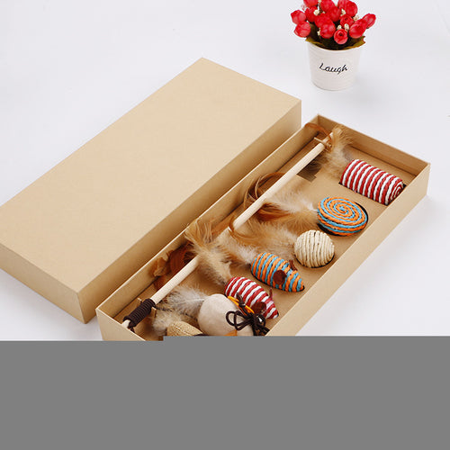 Amazon Best-Selling Cat Interactive Toy Set (Multiple Items)