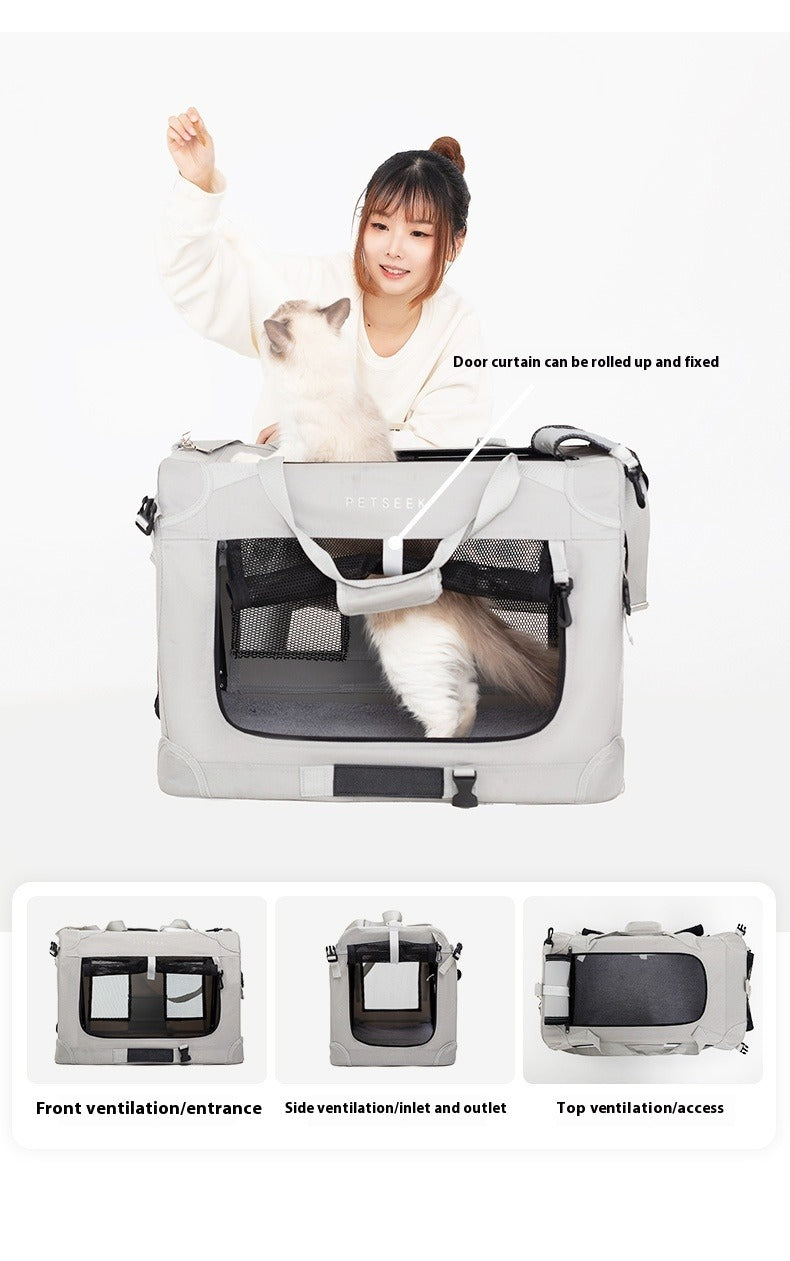 Oversized Folding Cat & Pet Carrier Bag