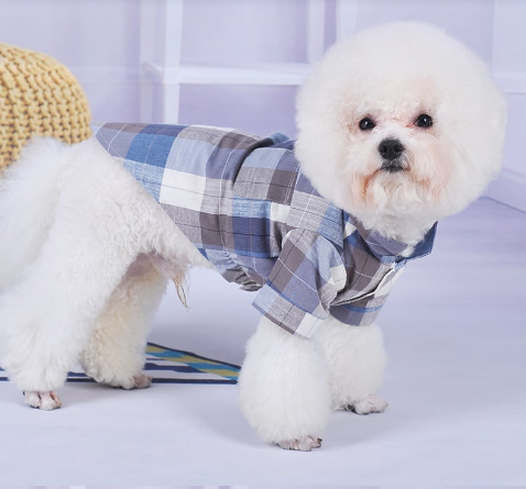 Chinese Style Bow Tie Collar Shirt for Pets