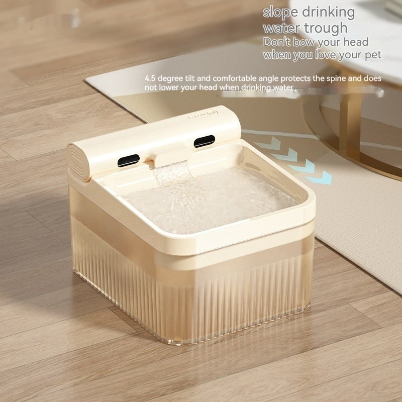 Plastic Pet Smart Water Dispenser 4L