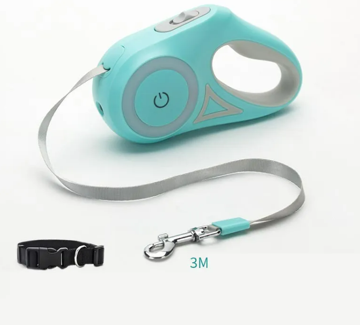 Retractable Leash Collar Spotlight