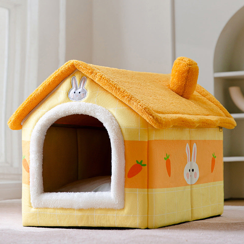 Warm House for Small Dogs and Cats, Removable Pet Bed - view 38