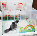 Transparent Pet Fence and Enclosure