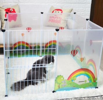 Transparent Pet Fence and Enclosure