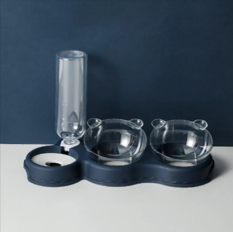 Automatic Cat Bowl with Water Dispenser