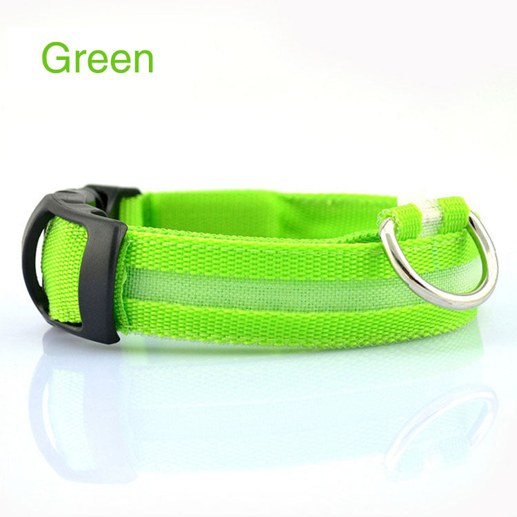 Creative LED Pet Collar for Dogs - Night Safety Light