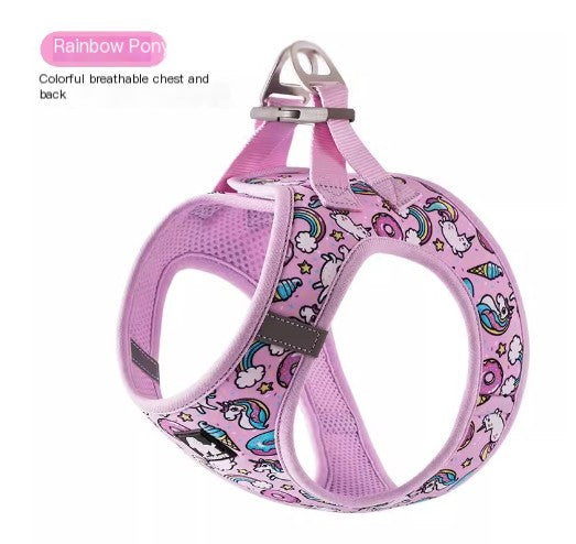 Lightweight Breathable Dog Vest with Hand Holding Strap