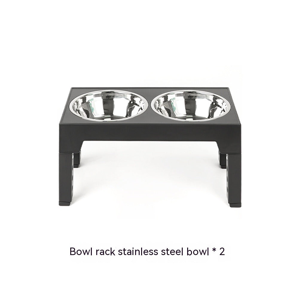 Adjustable Elevated Dog Bowl Feeder