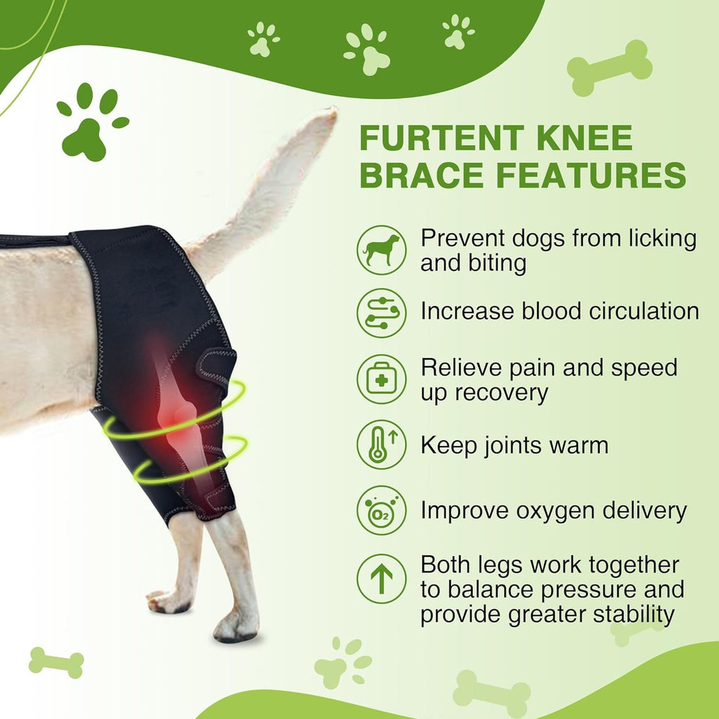 Pet Knee Brace with Joint Support Strap