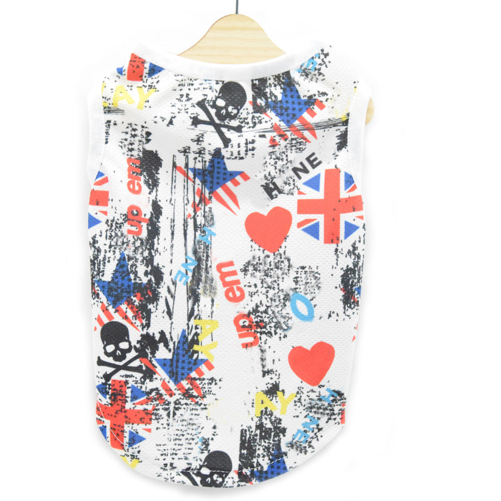 Punk Street Style Dog Apparel for Trendy Pets