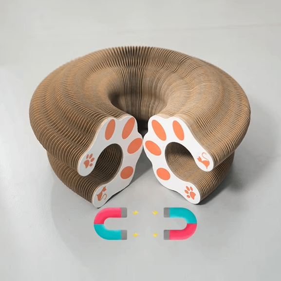 Accordion Style Cat Scratching Board Toy