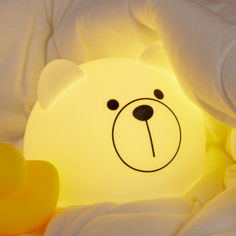 Wholesale Cute Silicone Night Light for Kids' Room