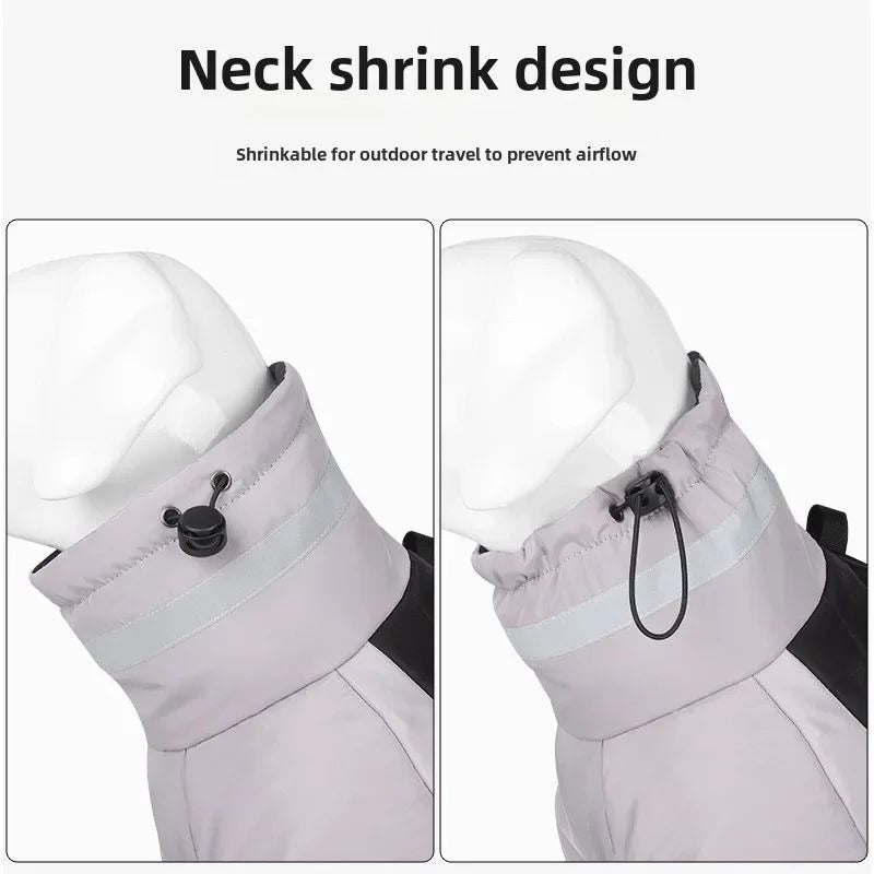 Waterproof Large Dog Jacket Winter Coat