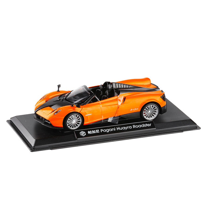 Pagani Zonda Diecast Model Car with Lights and Doors