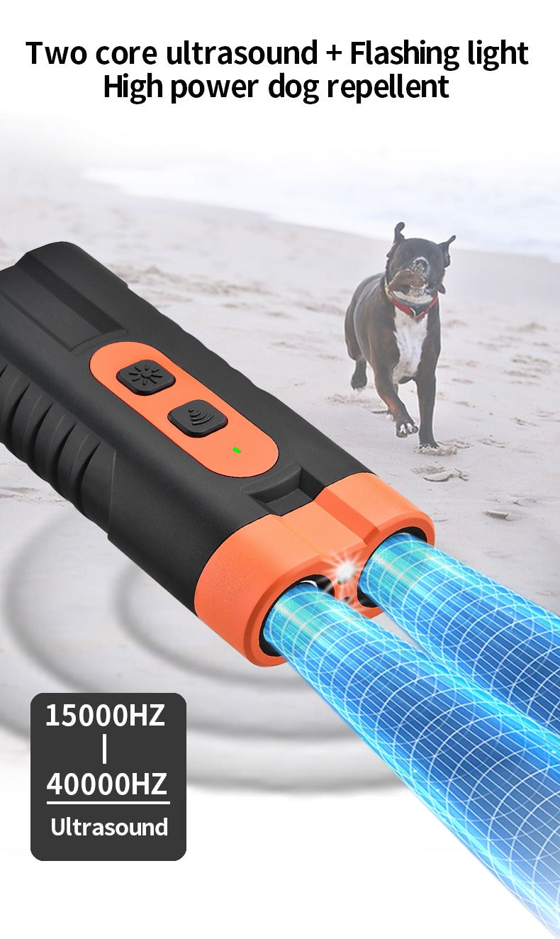 Ultrasonic Two-Head Dog Bark Stopper