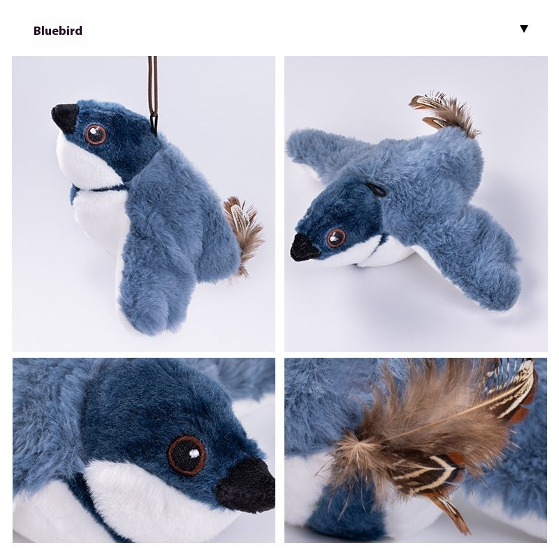 Interactive Flapping Bird Cat Toy (USB Rechargeable)