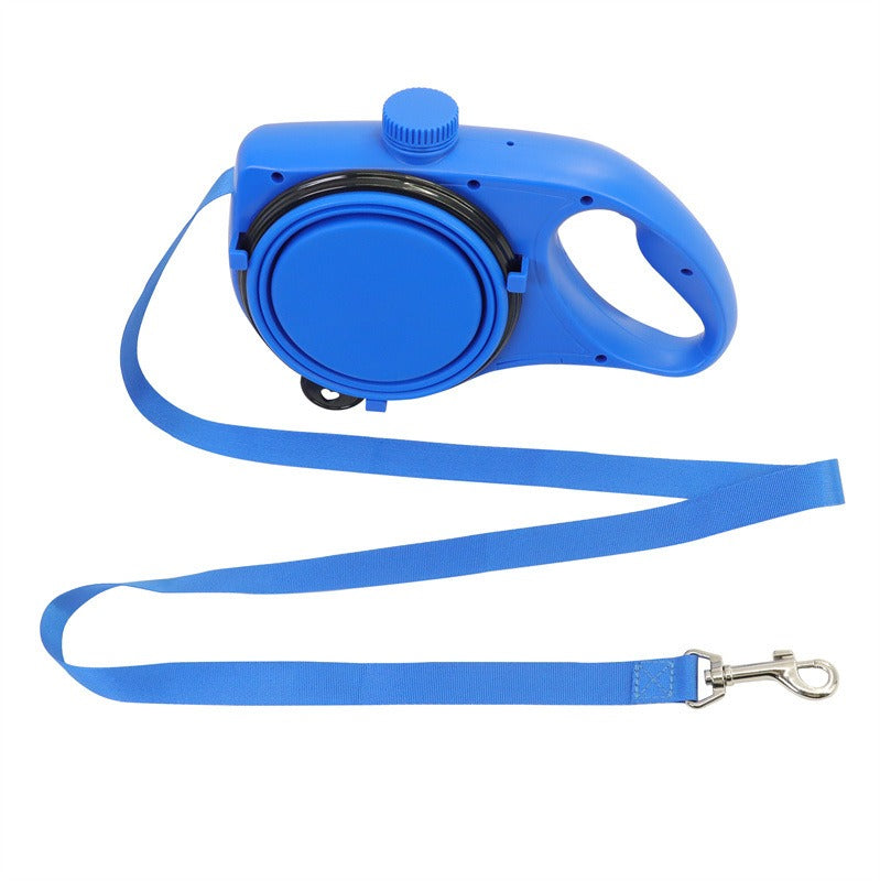 Pet Leash with Water Bottle for Cats and Dogs