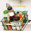 Longiteeyi Upgrade Pull Down Kitchen Cabinet Organizer Sliding Out Storage Basket for Upper Cabinet Pull Out Drawer