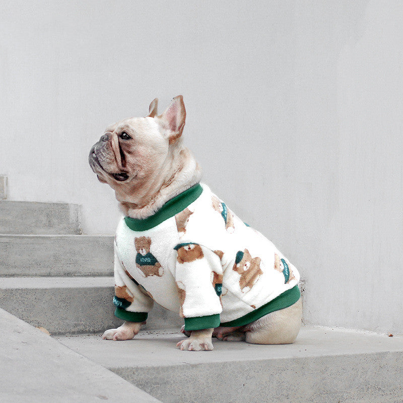Corgi Winter Pajamas - French Style Dog Clothes