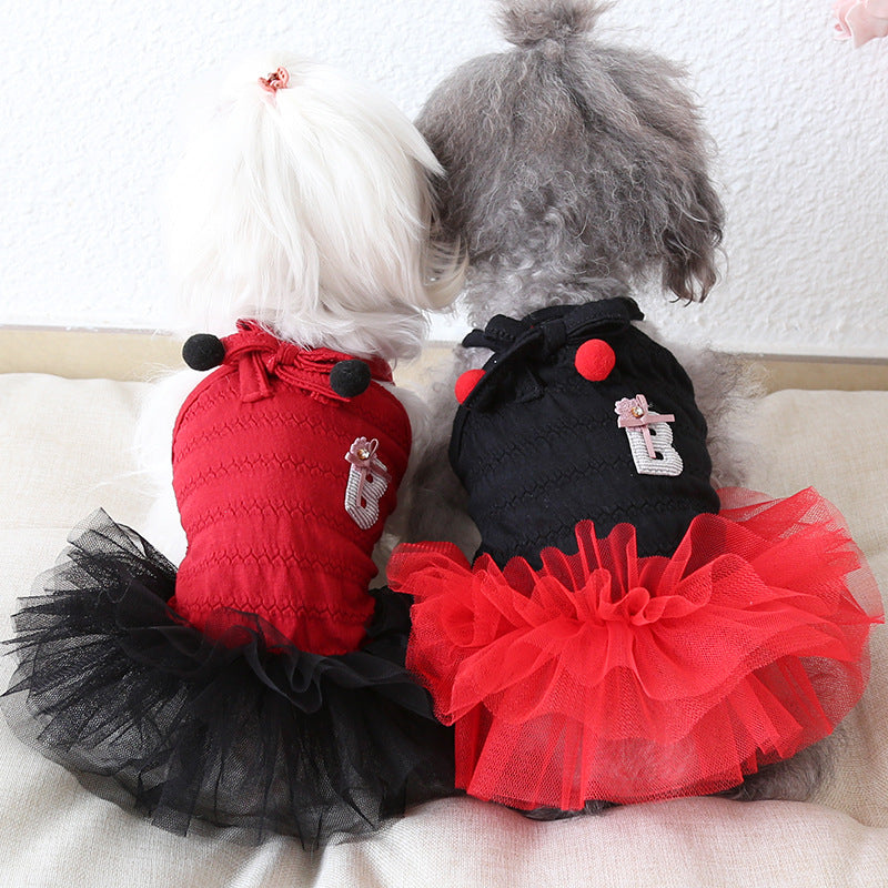 Colorful Pet Suspender Skirt for Dogs and Cats
