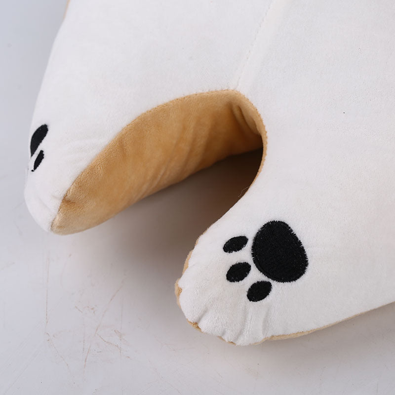 Cute Shiba Inu & Husky Cartoon Pet Bed for All Seasons