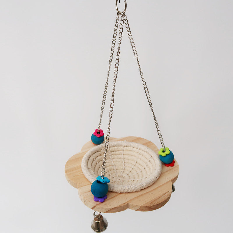 Handmade Hanging Parrot Bird's Nest Toys