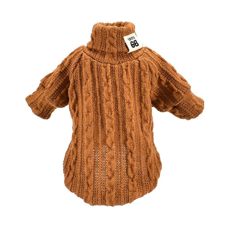 Warm Knitwear Coat for Small to Medium Cats and Dogs