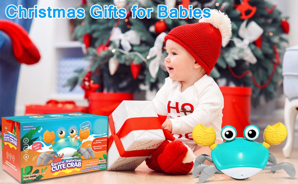Interactive Crawling Crab Pet Toy
