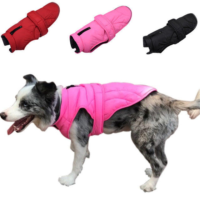 Waterproof Reflective Dog Cotton Jacket for Pets