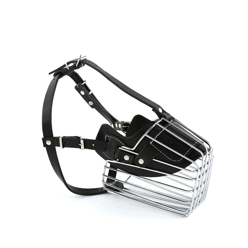 Adjustable Dog Muzzle with Soft Straps for Anti-Bite