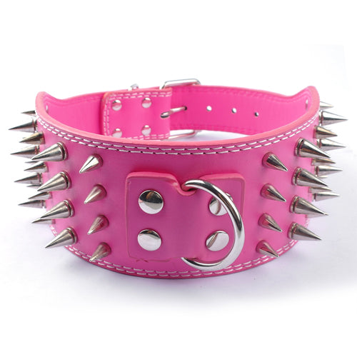 New Sharp Spiked Collar for Large Dogs (Golden Retriever)