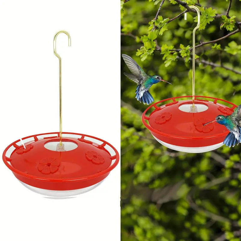 Hummingbird Feeder with 5 Ports and Hanging Hook