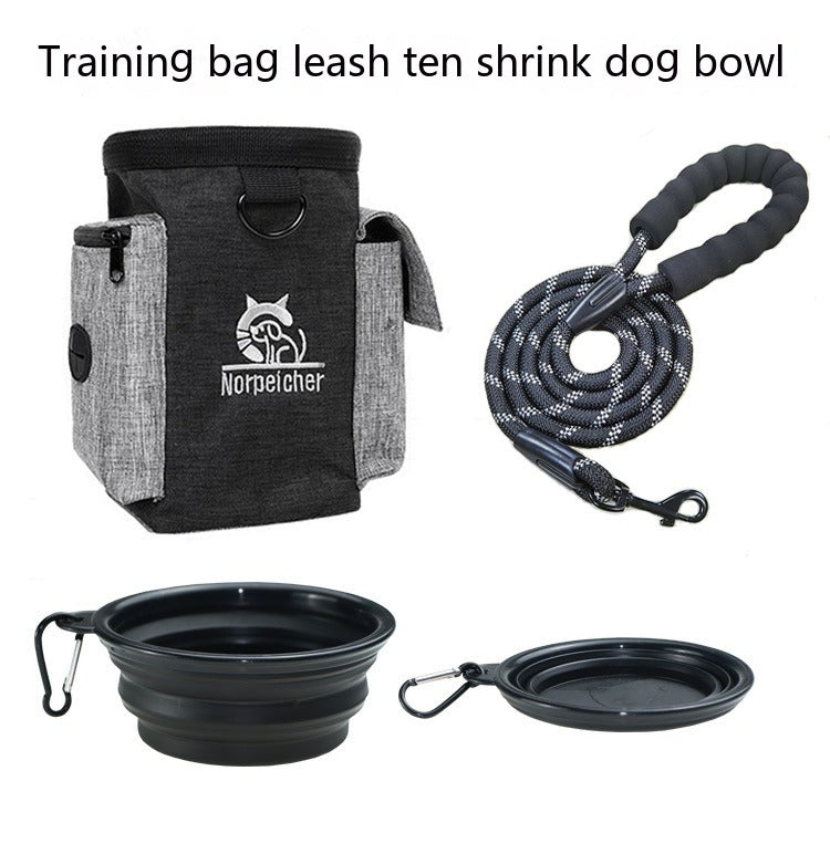 Pet Rope & Dog Bowl