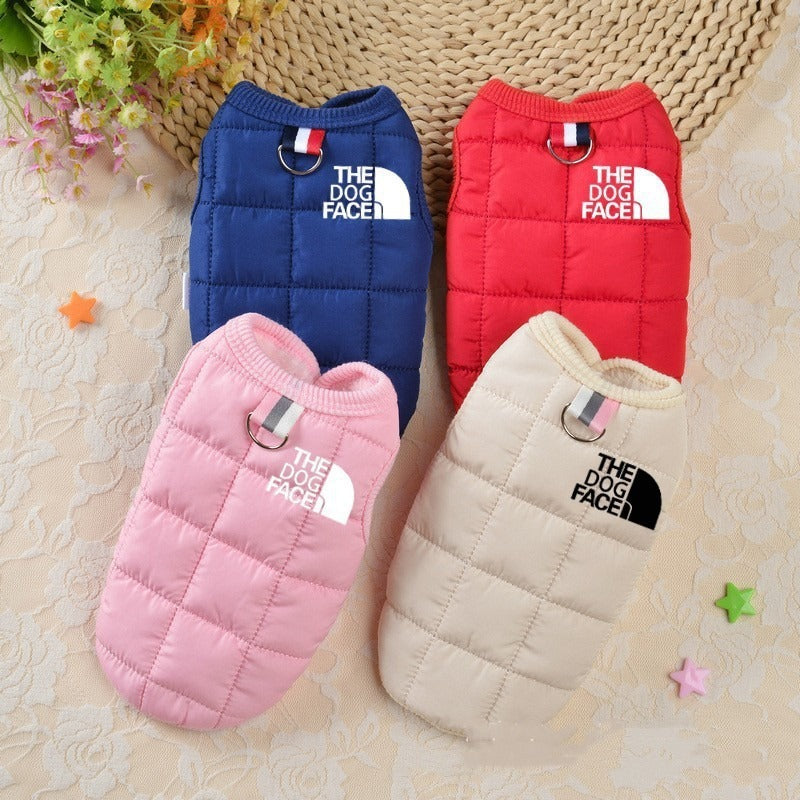 New Fleece-Lined Pet Dog Clothing