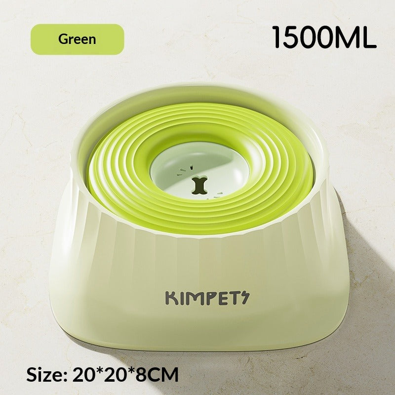 Anti-Tip Floating Pet Water Bowl