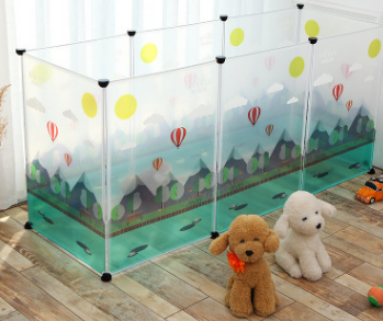 Transparent Pet Fence and Enclosure