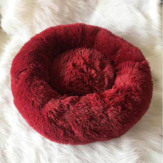 Warm Plush Pet Round Bed