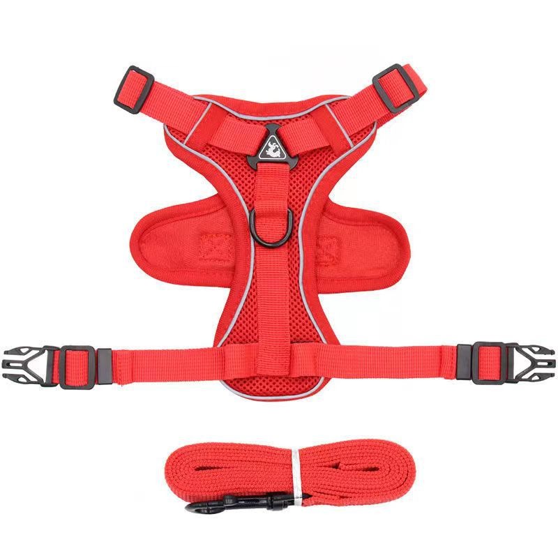 Reflective Dog Vest Harness with Leash